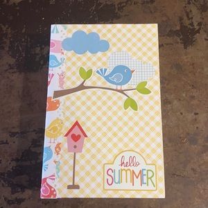 Summer themed handmade junk journal